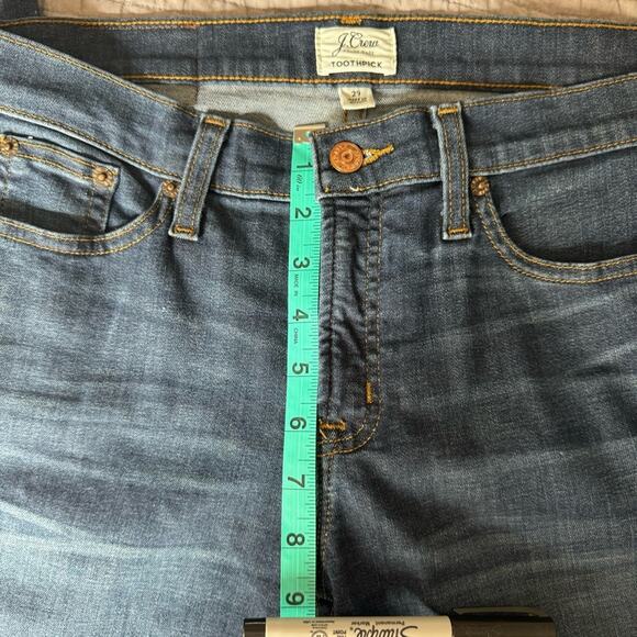 J.Crew Toothpick 29 Women’s Jeans 27” inseam - Picture 7 of 13